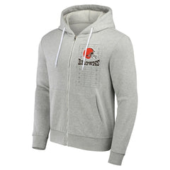 Cleveland Browns NFL x Darius Rucker Collection Domestic Full-Zip Hoodie - Heather Gray online