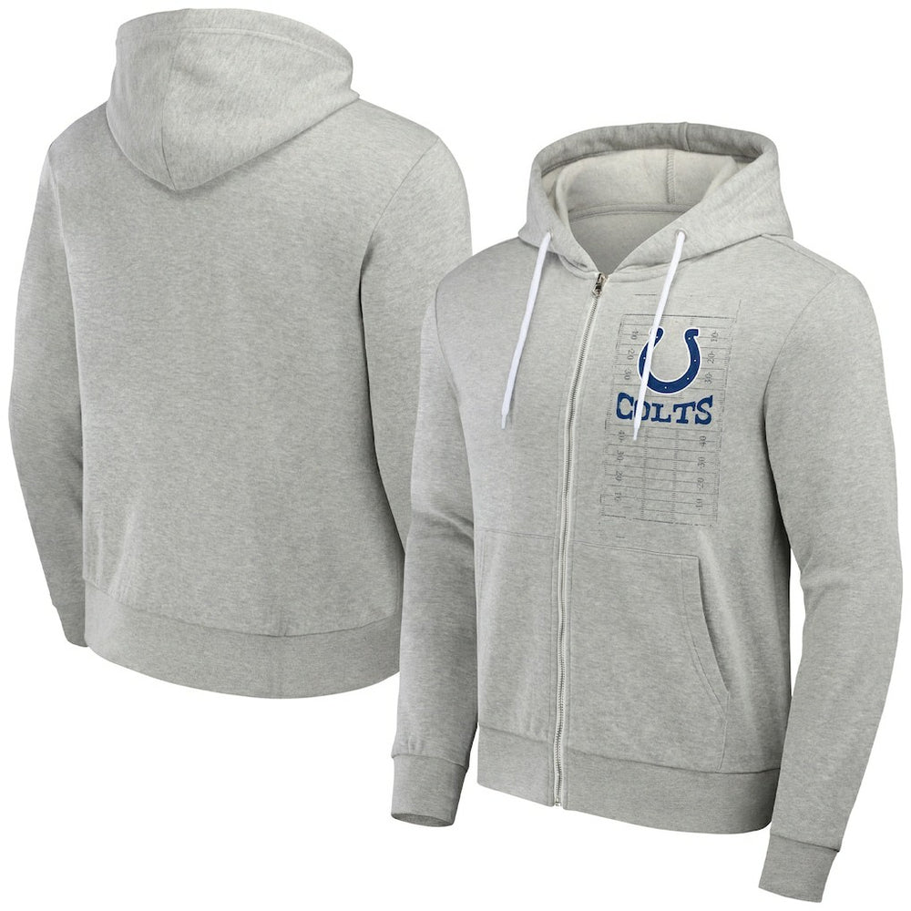 Indianapolis Colts NFL x Darius Rucker Collection Domestic Full-Zip Hoodie - Heather Gray sale