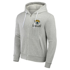 Jacksonville Jaguars NFL x Darius Rucker Collection Domestic Full-Zip Hoodie - Heather Gray sale