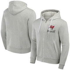 Tampa Bay Buccaneers NFL x Darius Rucker Collection Domestic Full-Zip Hoodie - Heather Gray sale