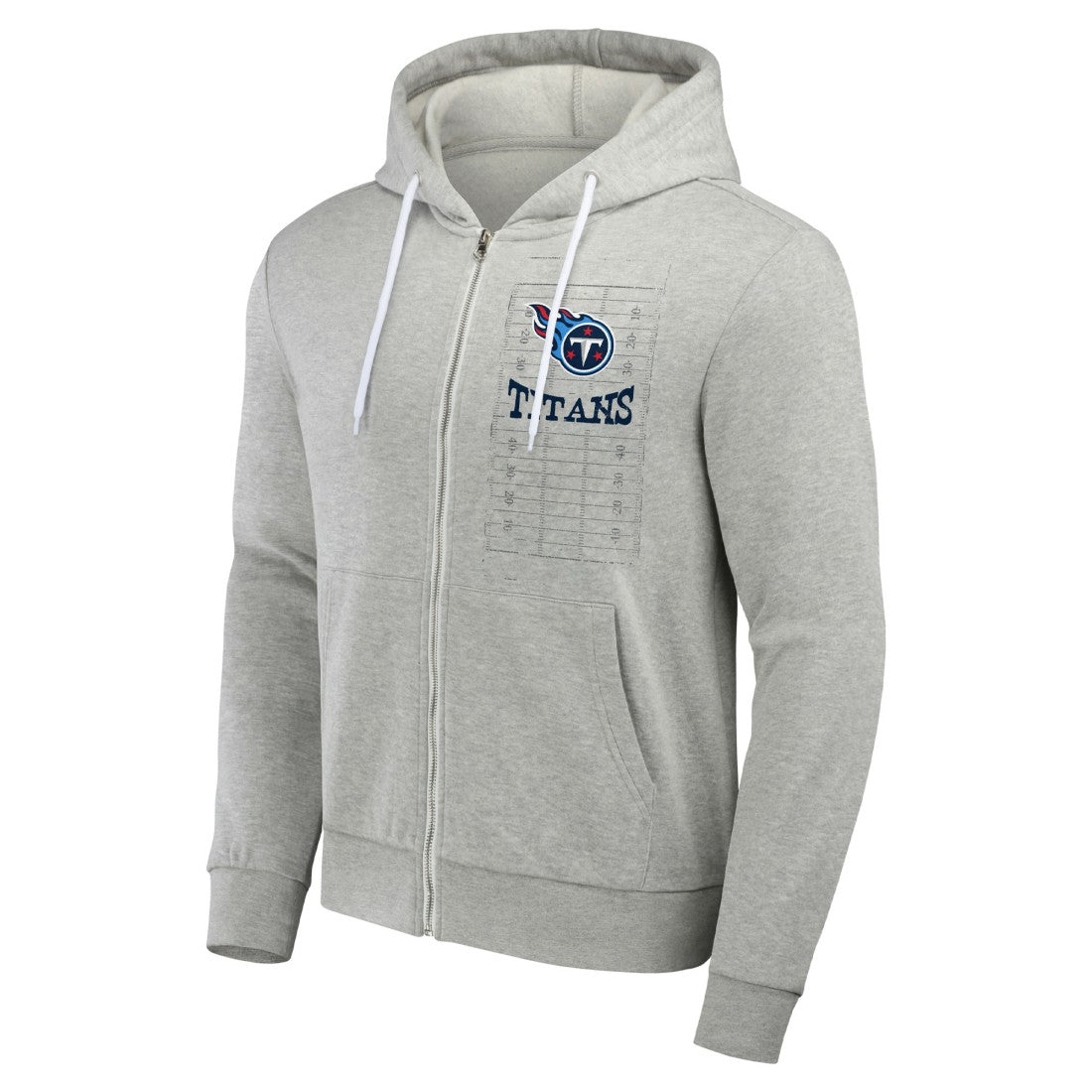 Tennessee Titans NFL x Darius Rucker Collection Domestic Full-Zip Hoodie - Heather Gray outlet