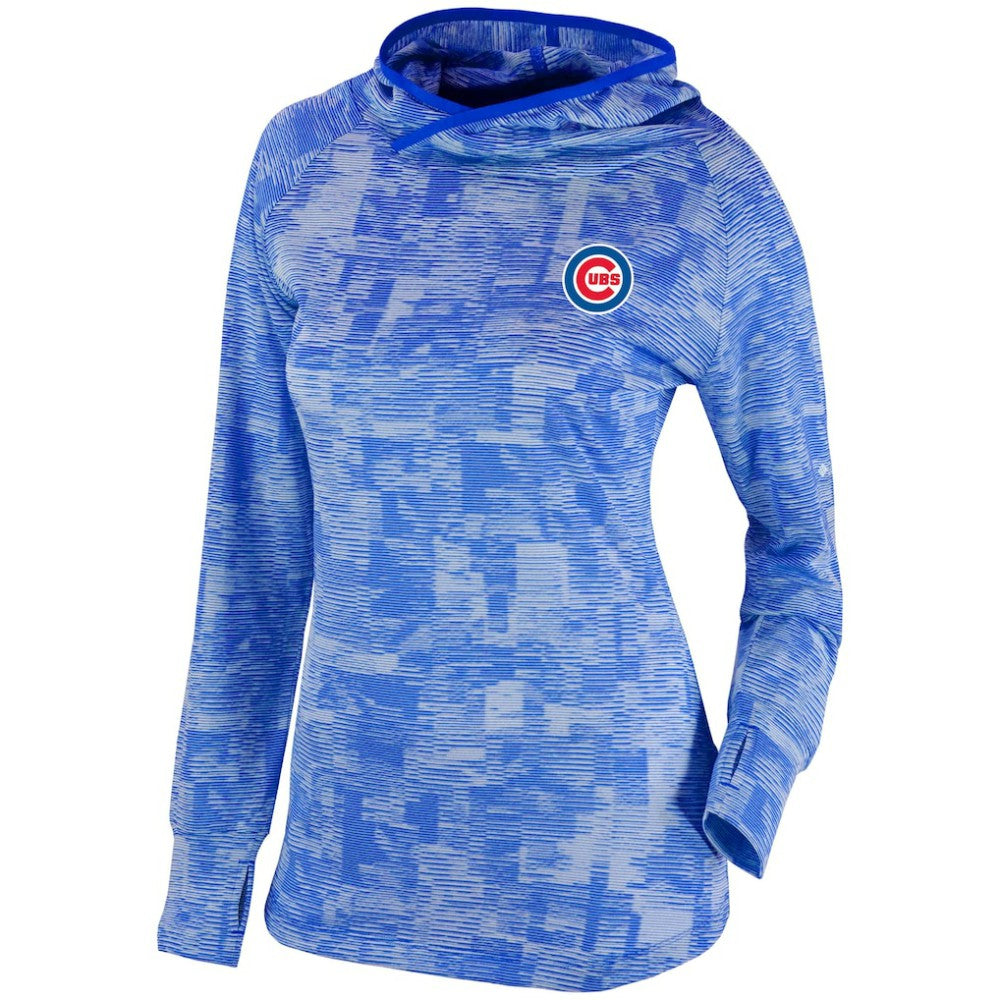 Chicago Cubs Women's Omni-Wick Sunday Ball Pullover Hoodie - Royal | Columbia