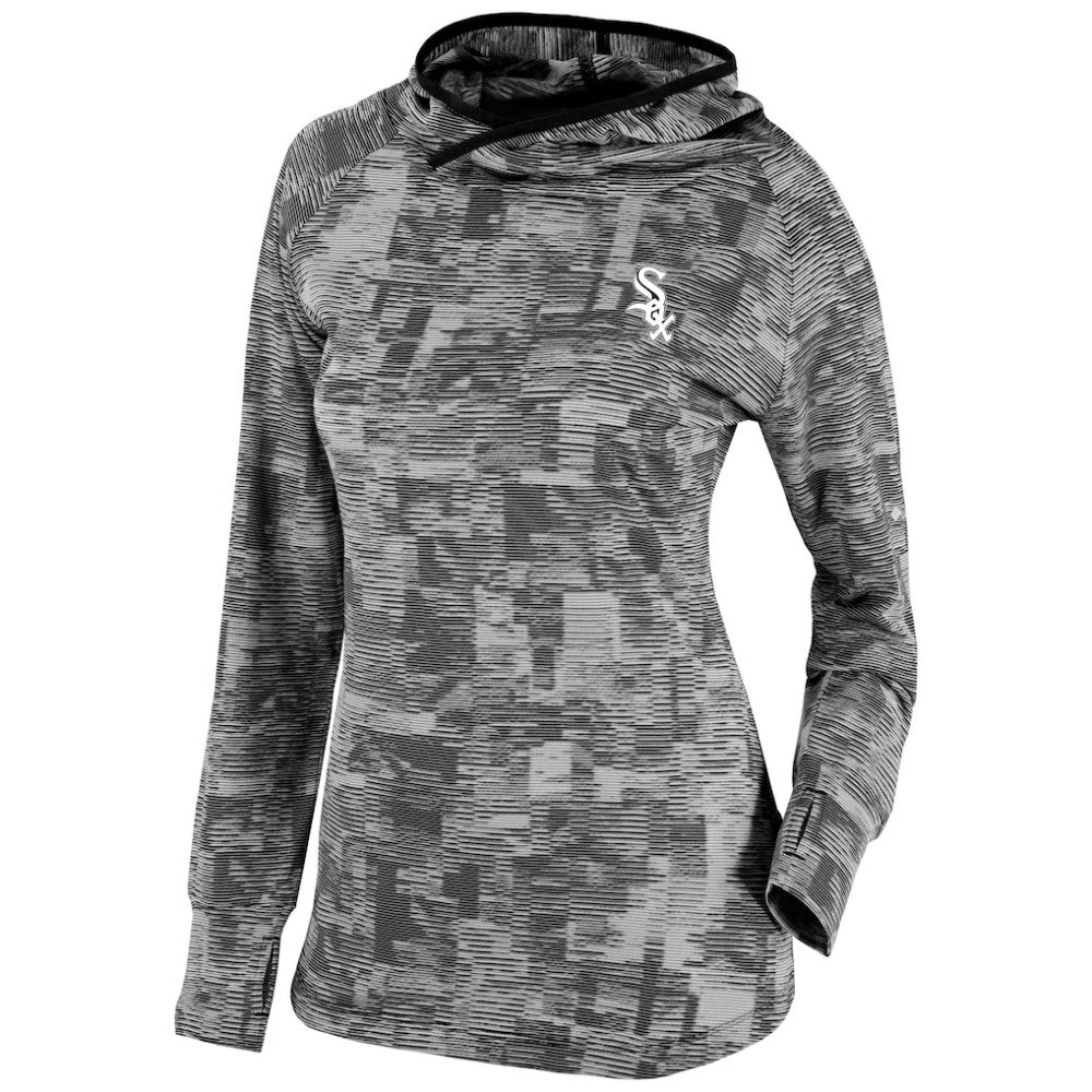 Chicago White Sox Women's Omni-Wick Sunday Ball Pullover Hoodie - Black | Columbia