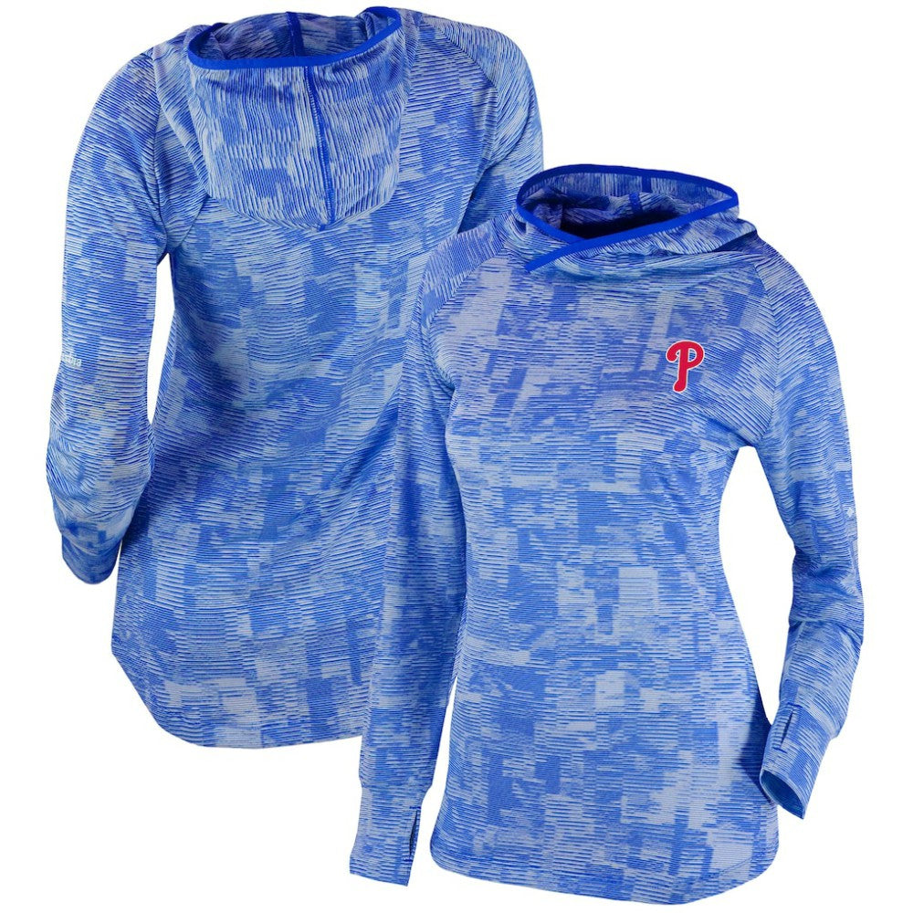 Philadelphia Phillies Women's Omni-Wick Sunday Ball Pullover Hoodie - Royal | Columbia
