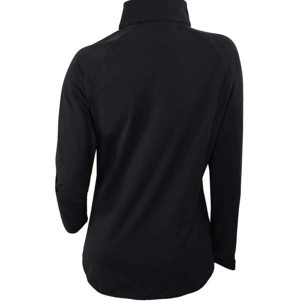 Chicago White Sox Women's Omni-Wick Outward Nine Quarter-Zip Pullover Top - Black | Columbia