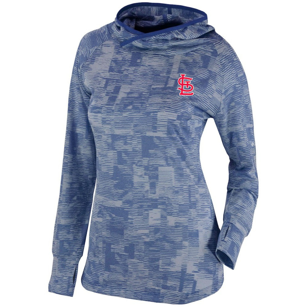 St. Louis Cardinals Women's Omni-Wick Sunday Ball Pullover Hoodie - Navy | Columbia