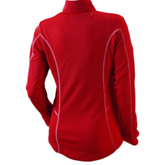 Philadelphia Phillies Women's Omni-Wick Shotgun Quarter-Zip Pullover Top - Red | Columbia