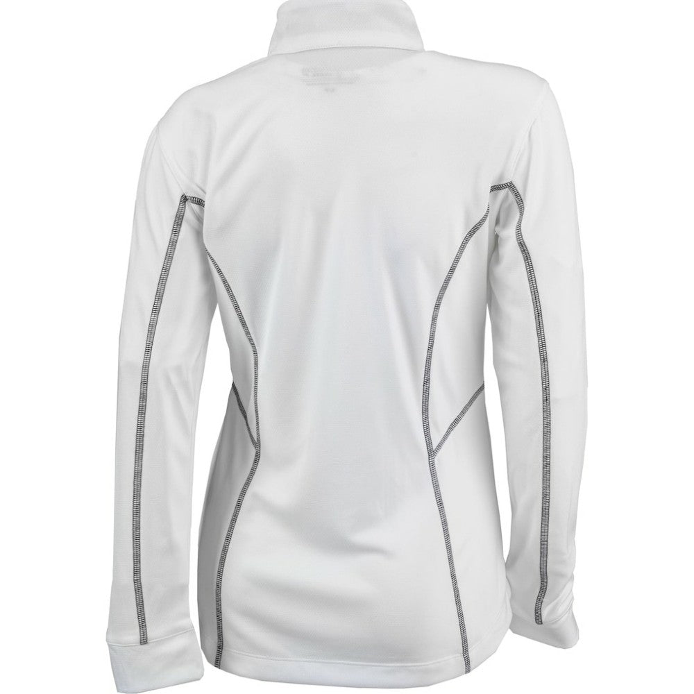 San Diego Padres Women's Omni-Wick Shotgun Quarter-Zip Pullover Top - White | Columbia