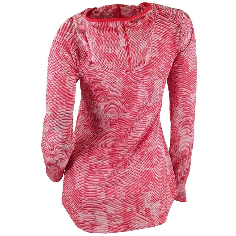 Cincinnati Reds Women's Omni-Wick Sunday Ball Pullover Hoodie - Red | Columbia