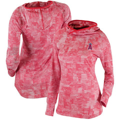 Los Angeles Angels Women's Omni-Wick Sunday Ball Pullover Hoodie - Red | Columbia