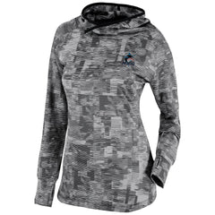 Miami Marlins Women's Omni-Wick Sunday Ball Pullover Hoodie - Black | Columbia