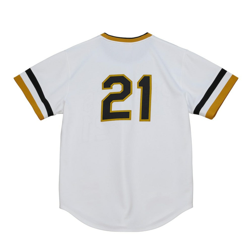 Roberto Clemente Pittsburgh Pirates Cooperstown Collection Authentic Jersey - White | Mitchell & Ness