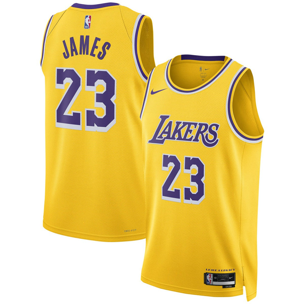 LeBron James Los Angeles Lakers Unisex Swingman Jersey - Icon Edition - Gold | Nike online