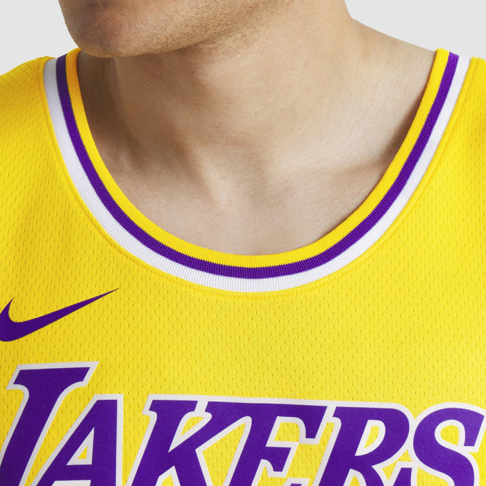LeBron James Los Angeles Lakers Unisex Swingman Jersey - Icon Edition - Gold | Nike online