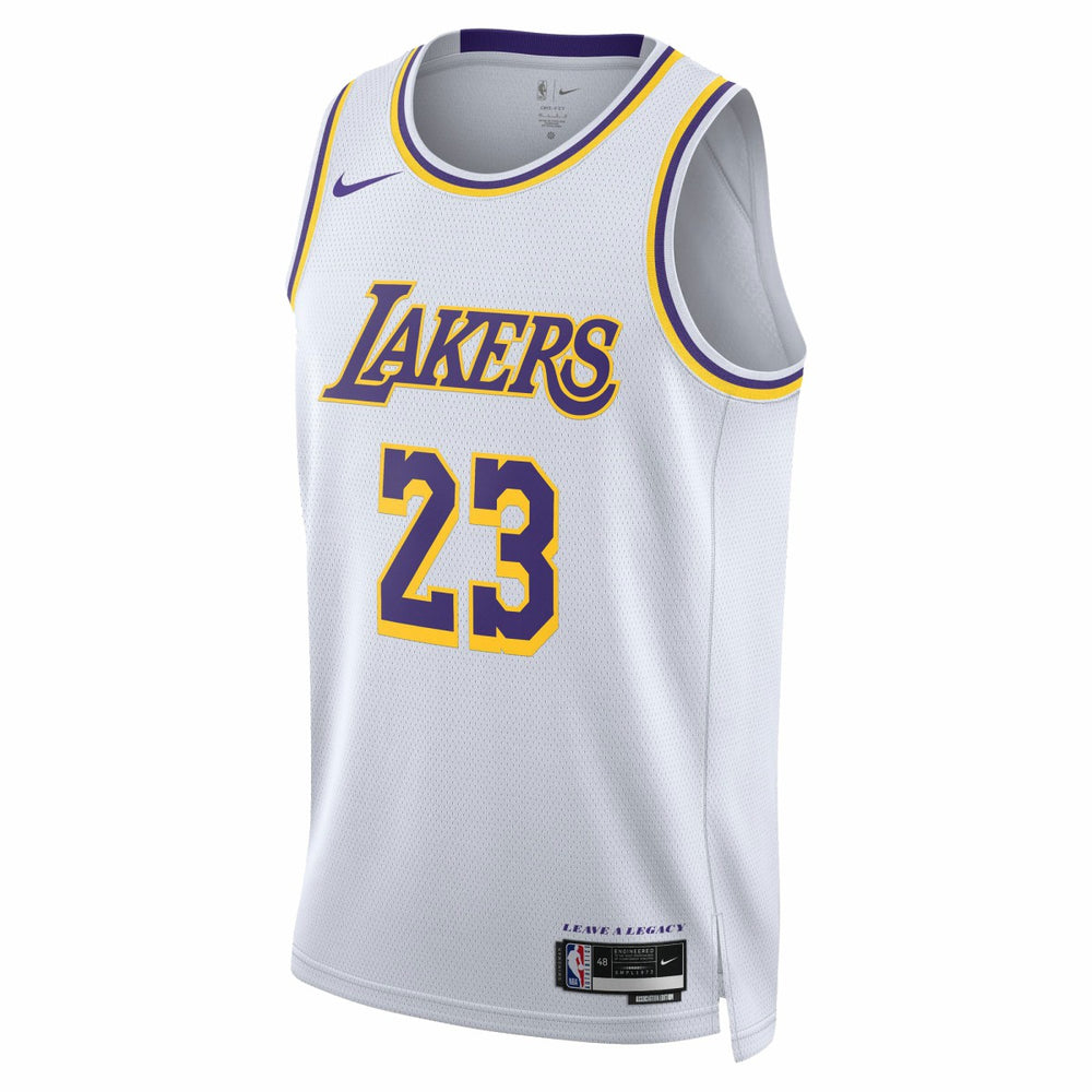LeBron James Los Angeles Lakers Unisex Swingman Jersey - Association Edition - White | Nike shop