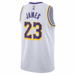 LeBron James Los Angeles Lakers Unisex Swingman Jersey - Association Edition - White | Nike shop