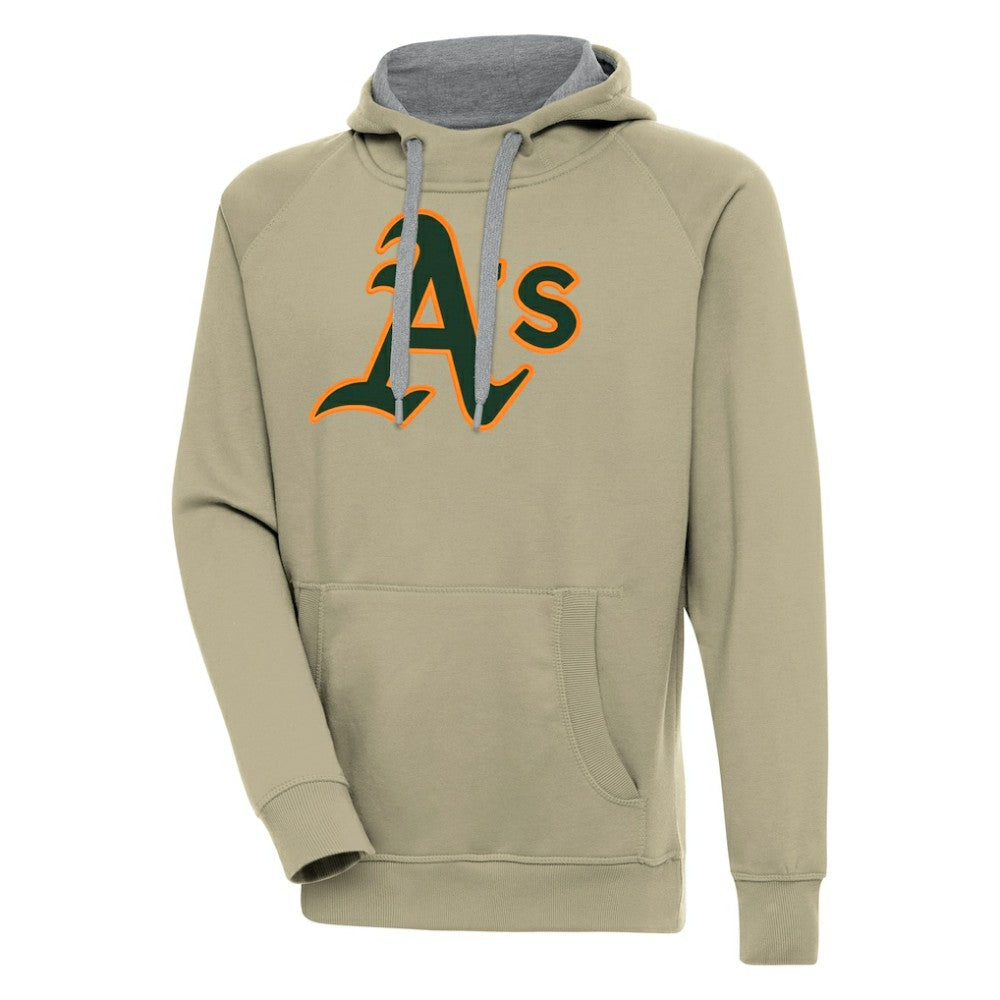 Athletics Antigua Victory Pullover Hoodie - Khaki