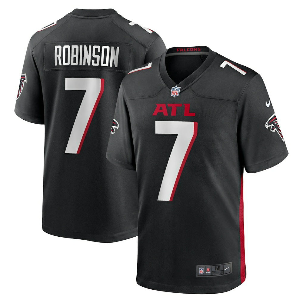 Bijan Robinson Atlanta Falcons Game Jersey - Black | Nike discount