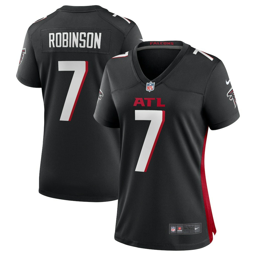 Bijan Robinson Atlanta Falcons Women's Player Jersey - Black | Nike online
