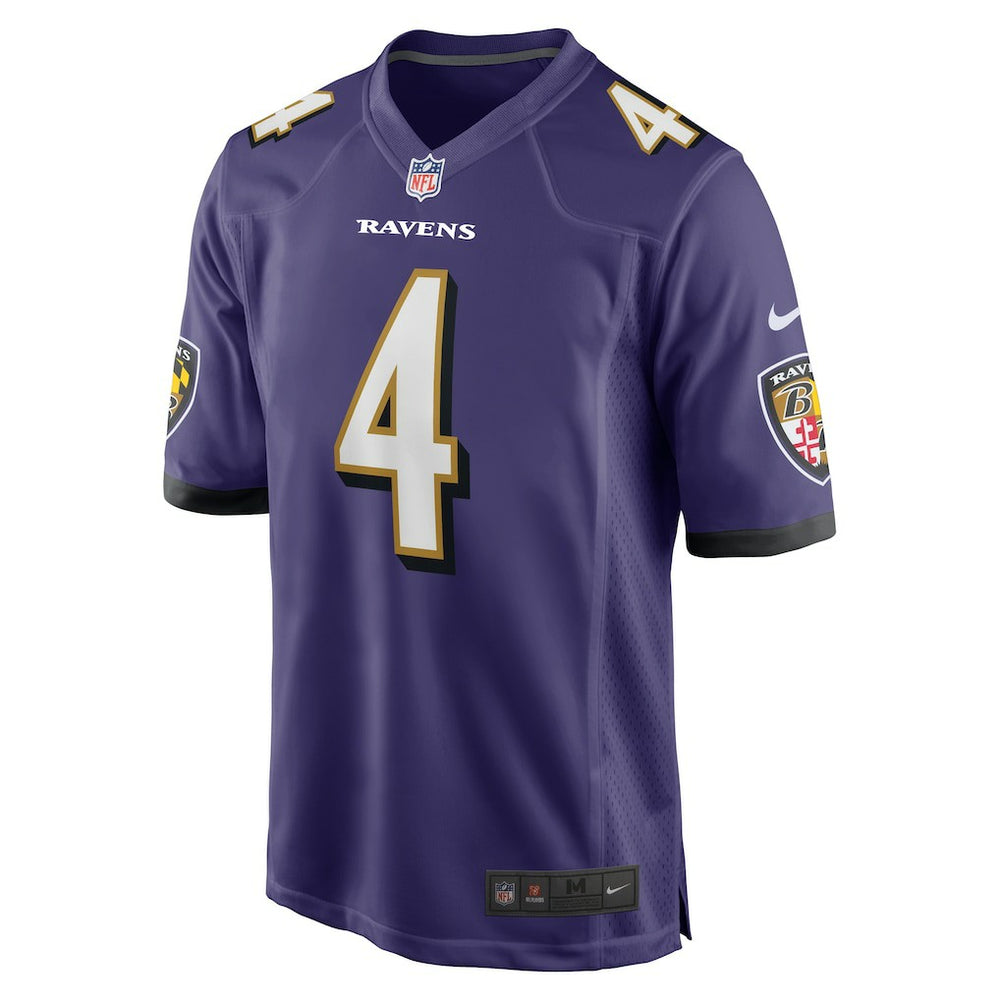 Zay Flowers Baltimore Ravens Game Jersey - Purple | Nike online