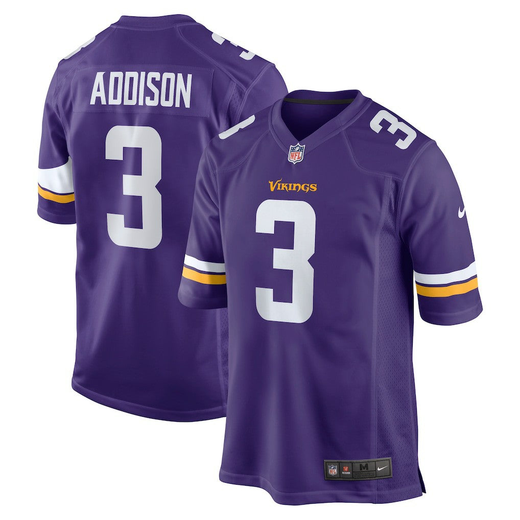 Jordan Addison Minnesota Vikings Game Jersey - Purple | Nike sale