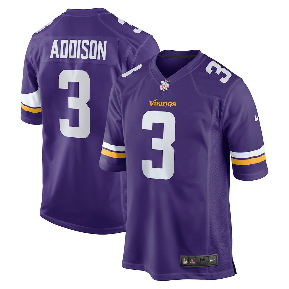 Jordan Addison Minnesota Vikings Game Jersey - Purple | Nike sale
