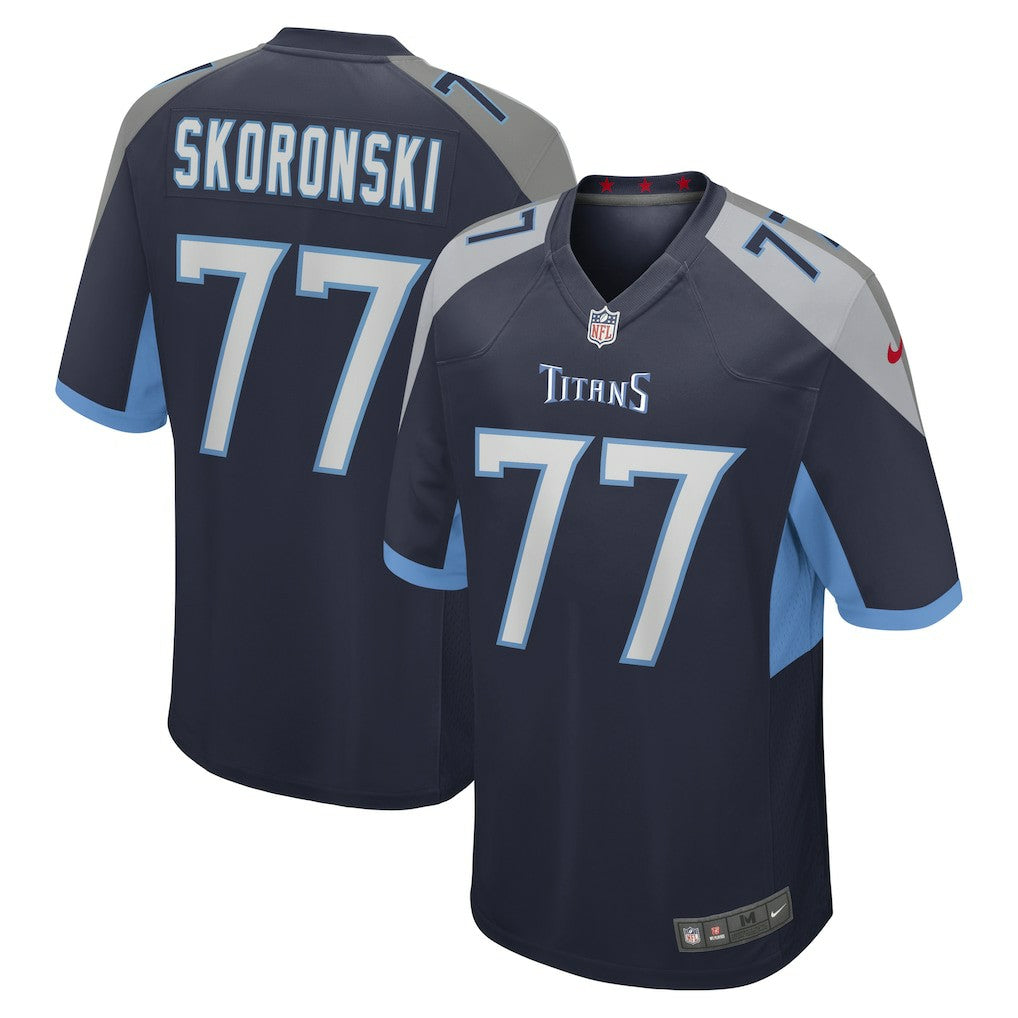 Peter Skoronski Tennessee Titans Game Jersey - Navy | Nike discount