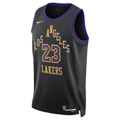 LeBron James Los Angeles Lakers Unisex 2025/26 Swingman Jersey - Black - City Edition | Nike shop