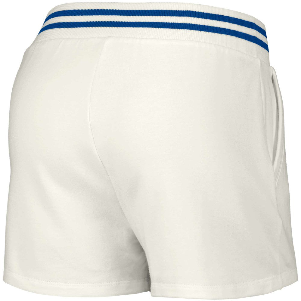 Los Angeles Dodgers Lusso Women's Maeg Tri-Blend Pocket Shorts - White