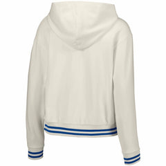 St. Louis Cardinals Lusso Women's Magnolia Tri-Blend Quarter-Zip Hoodie - White