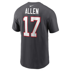 Josh Allen Buffalo Bills Player Name & Number T-Shirt - Anthracite | Nike outlet