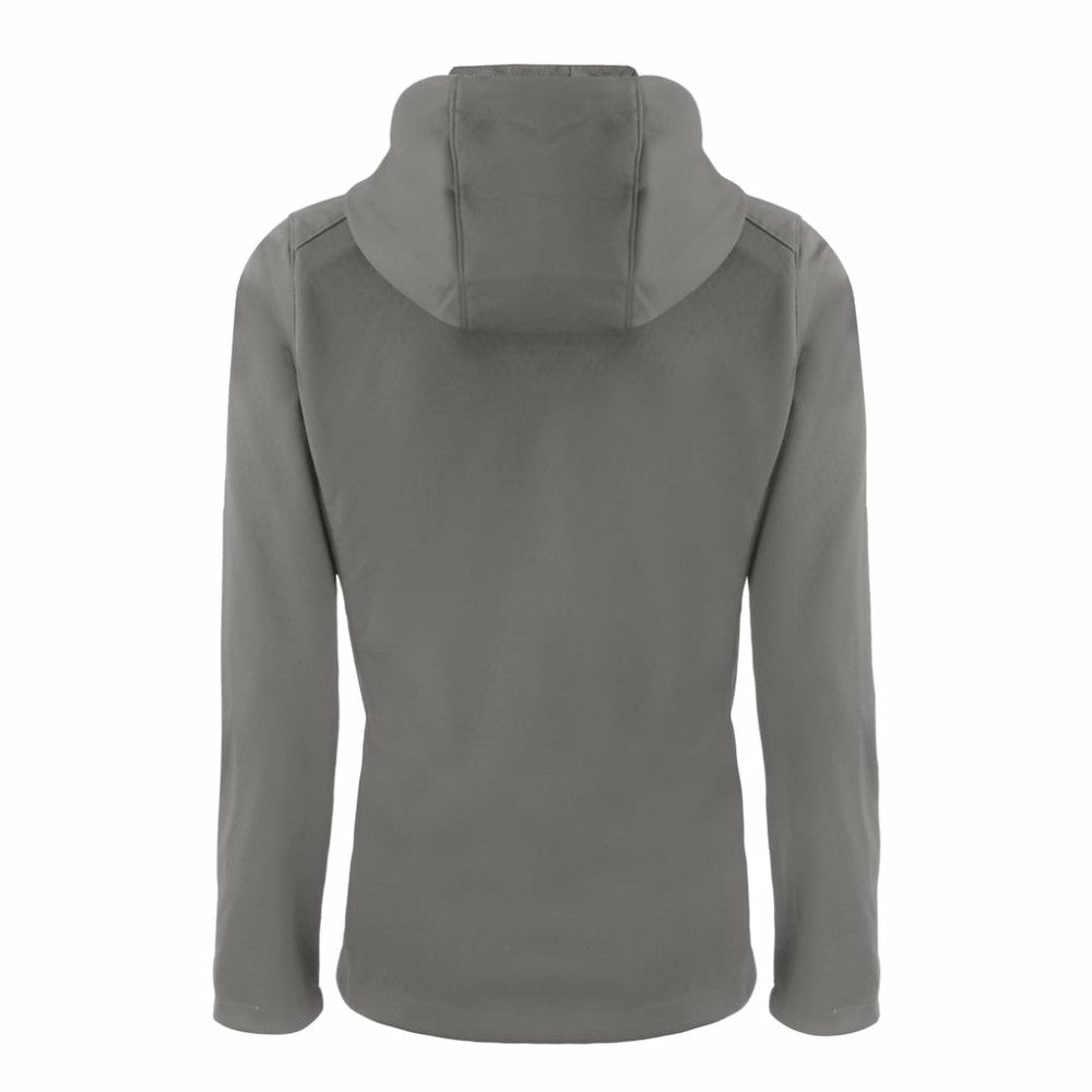 Detroit Tigers Cutter & Buck Women's Evoke Eco Softshell Recycled Full-Zip Jacket - Gray