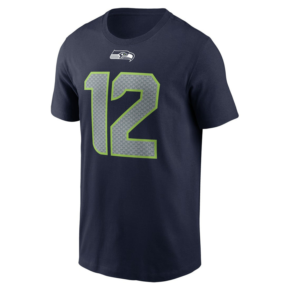 12s Seattle Seahawks Name & Number T-Shirt - College Navy | Nike cheap