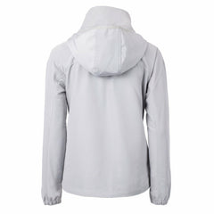 Los Angeles Dodgers Cutter & Buck Women's Charter Eco Recycled Full-Zip Jacket - Gray