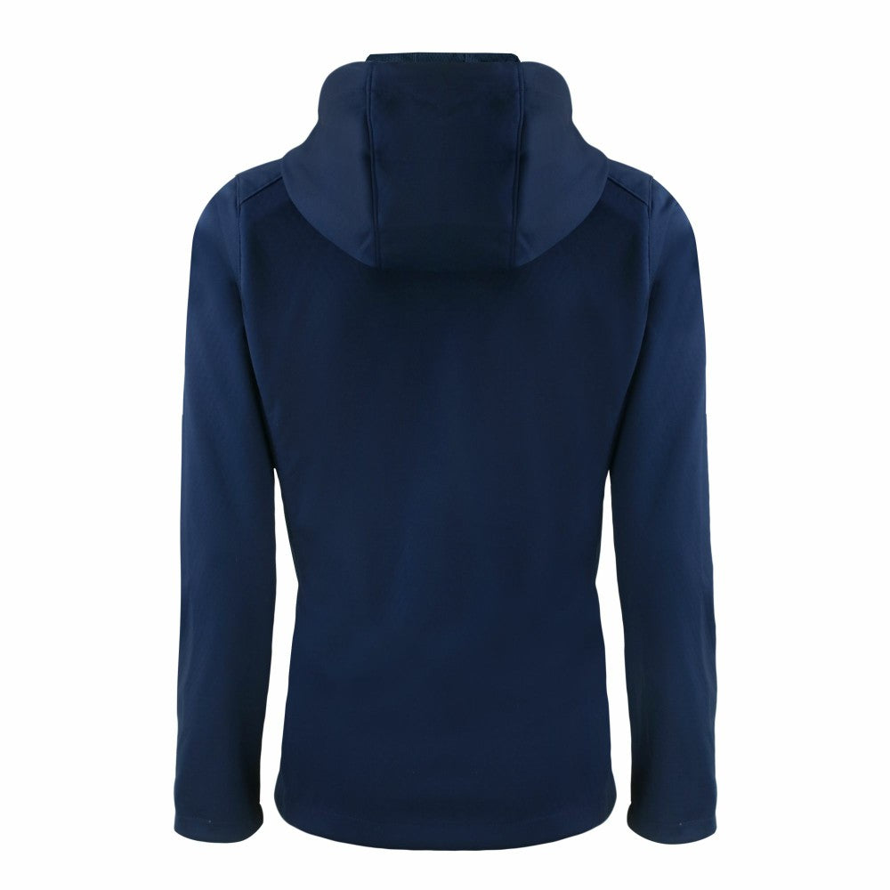 Milwaukee Brewers Cutter & Buck Women's Evoke Eco Softshell Recycled Full-Zip Jacket - Navy