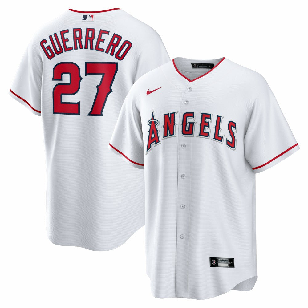 Vladimir Guerrero Los Angeles Angels Home Retired Player Replica Jersey - White | Nike