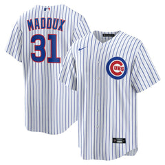Greg Maddux Chicago Cubs Home Retired Player Replica Jersey - White | Nike