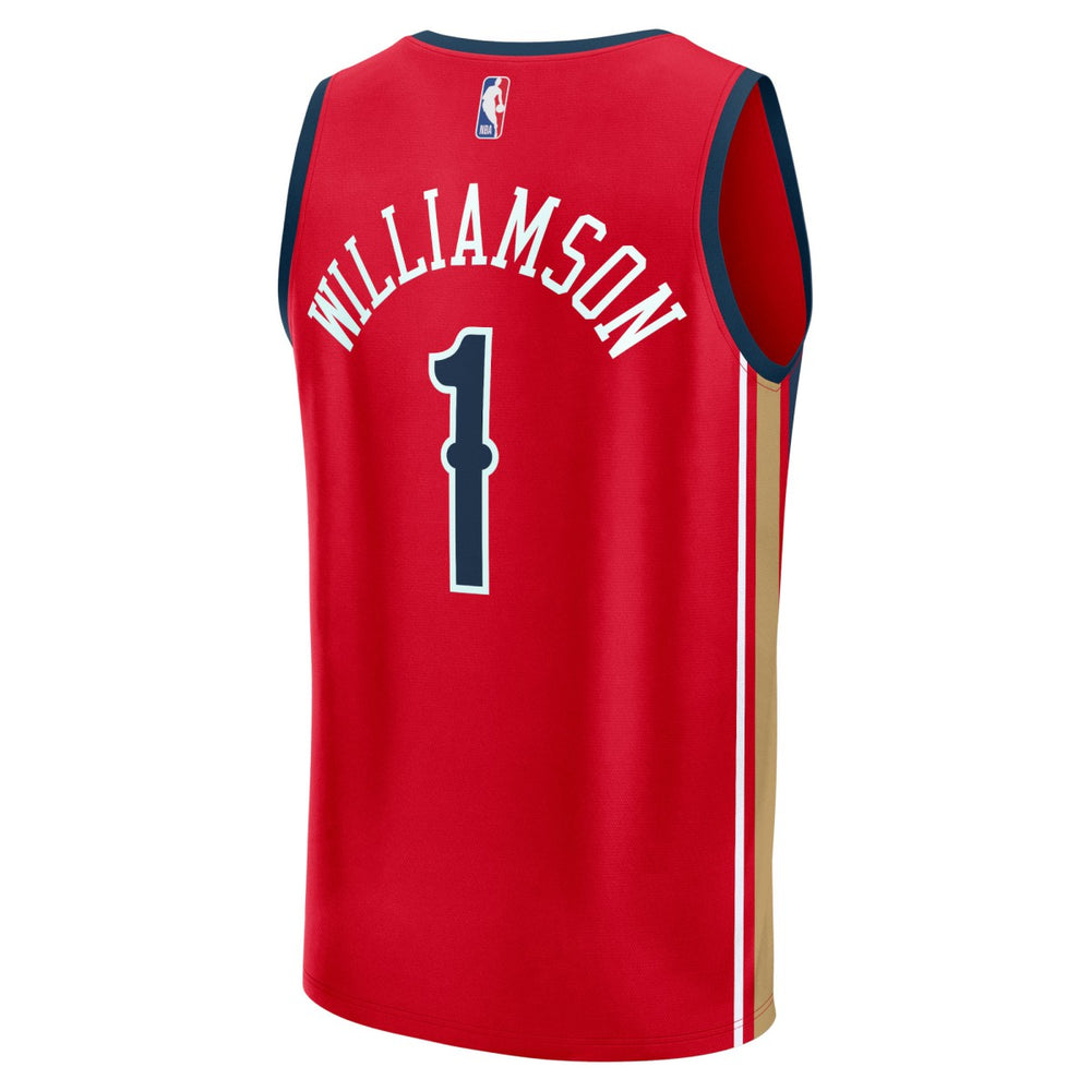 Zion Williamson New Orleans Pelicans Fast Break Replica Jersey - Statement Edition - Red | Fanatics outlet