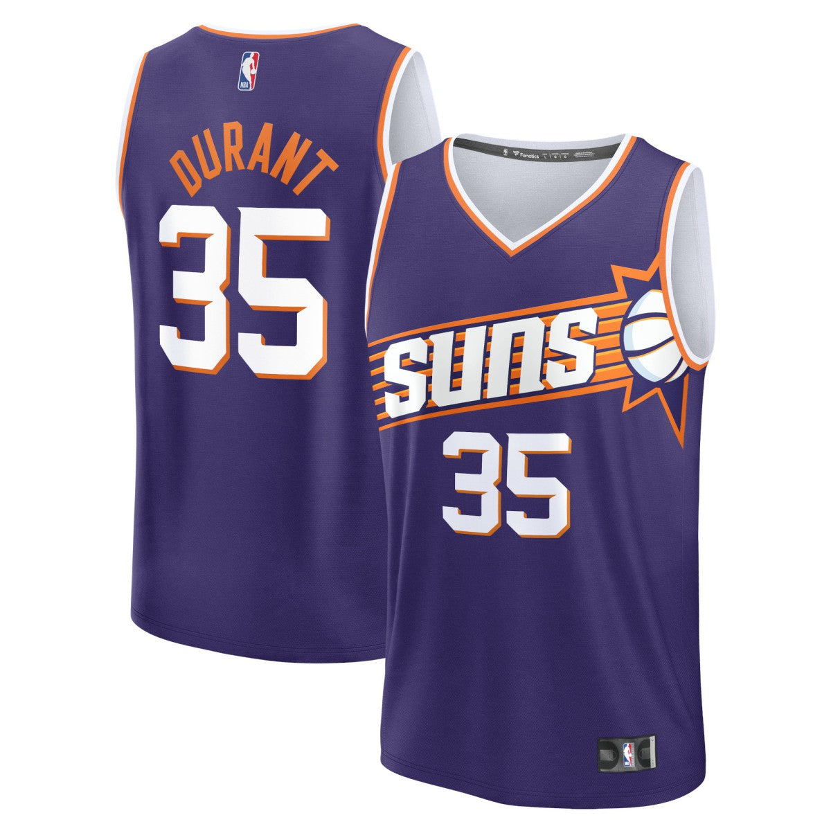 Kevin Durant Phoenix Suns Fast Break Replica Jersey - Icon Edition - Purple | Fanatics cheap