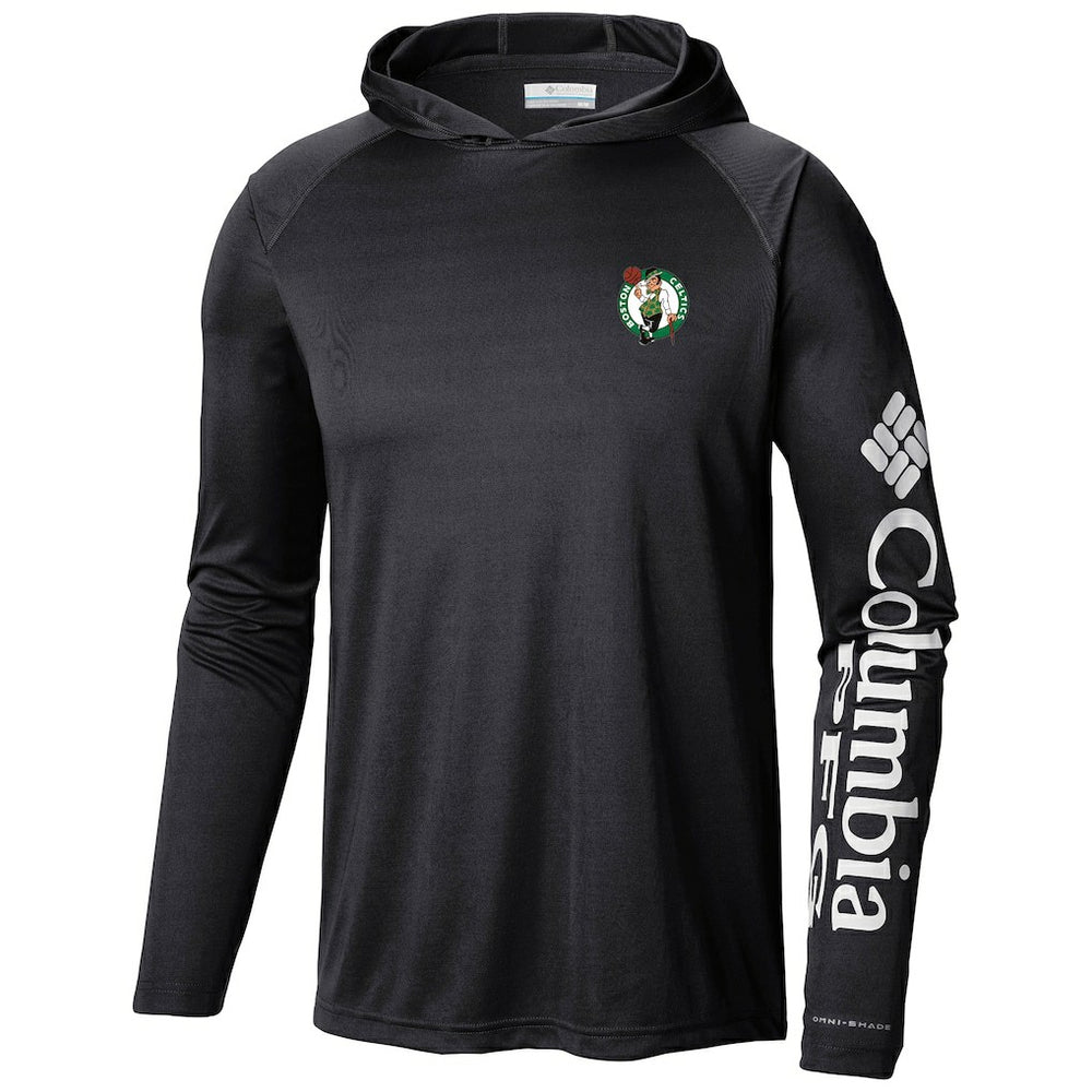 Boston Celtics Terminal Tackle Long Sleeve Hoodie T-Shirt - Black | Columbia sale