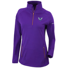 Charlotte Hornets Women's Omni-Wick Outward Nine Quarter-Zip Pullover Top - Purple | Columbia outlet