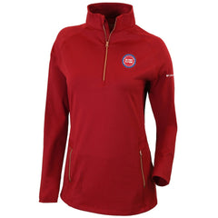 Detroit Pistons Women's Omni-Wick Outward Nine Quarter-Zip Pullover Top sale - Red | Columbia for sale
