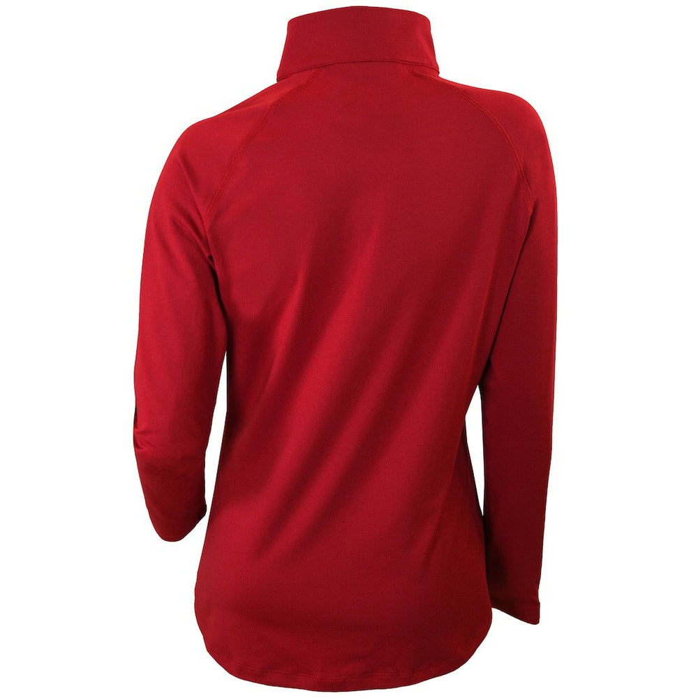 Detroit Pistons Women's Omni-Wick Outward Nine Quarter-Zip Pullover Top sale - Red | Columbia for sale