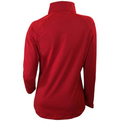 Detroit Pistons Women's Omni-Wick Outward Nine Quarter-Zip Pullover Top sale - Red | Columbia for sale