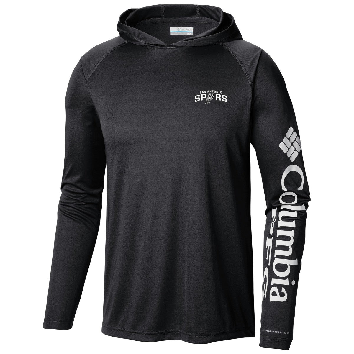 San Antonio Spurs Terminal Tackle Long Sleeve Hoodie T-Shirt - Black | Columbia discount