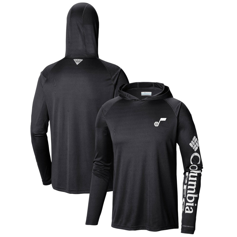 Utah Jazz Terminal Tackle Long Sleeve Hoodie T-Shirt - Black | Columbia online