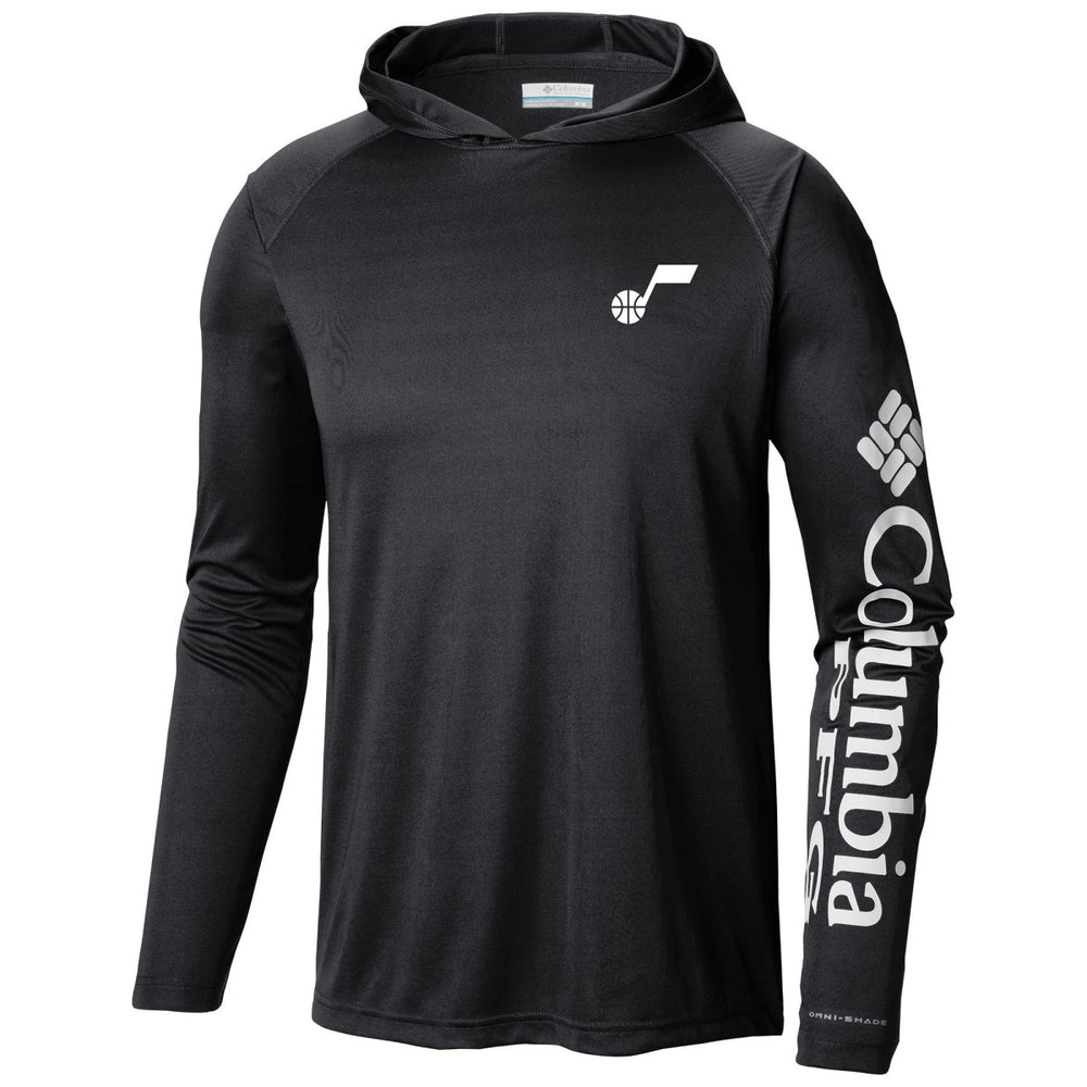 Utah Jazz Terminal Tackle Long Sleeve Hoodie T-Shirt - Black | Columbia online