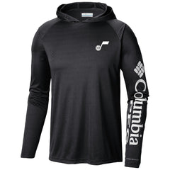 Utah Jazz Terminal Tackle Long Sleeve Hoodie T-Shirt - Black | Columbia online