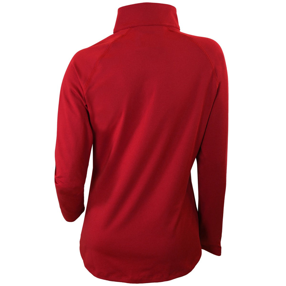 New Orleans Pelicans Women's Omni-Wick Outward Nine Quarter-Zip Pullover Top - Red | Columbia online