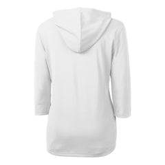 Washington Commanders Cutter & Buck Women's Helmet Logo DryTec Virtue Eco Pique Recycled Half-Zip Pullover Hoodie - White discount